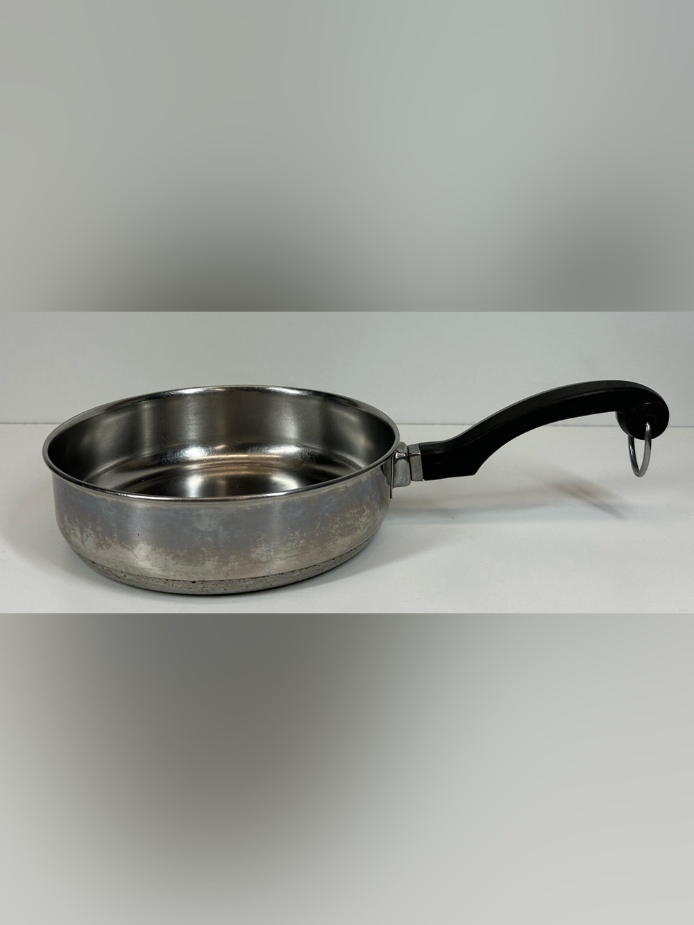 Vintage Farberware 7” Skillet Pan Aluminum Clad Stainless Steel USA